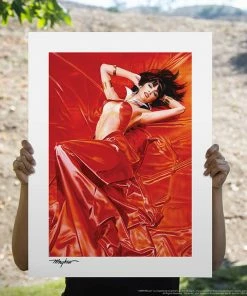 Vampirella: Roses For The Dead Fine Art Print By Renowned Comic Book Artist Mike Mayhew. Art Print By Sideshow Collectibles Art Work Murals & Prints 11 Vampirella: Roses For The Dead Fine Art Print By Renowned Comic Book Artist Mike Mayhew. Art Print By Sideshow Collectibles Art Work Murals & Prints