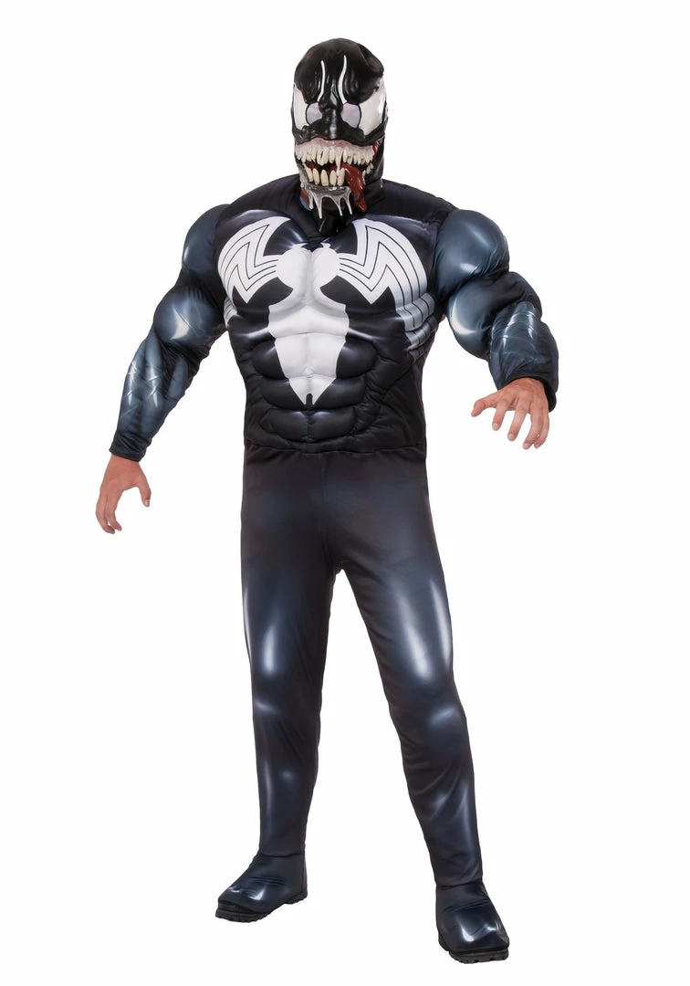 Halloweeencostumes.com Deluxe Venom Mens Costume Marvel 1 Halloweeencostumes.com Deluxe Venom Mens Costume Marvel