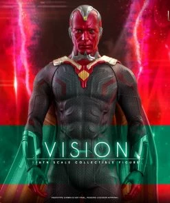 Avengers Earth's Heroes Vision Sixth Scale Figure By Hot Toys Television Masterpiece Series - WandaVision 24 Avengers Earth's Heroes Vision Sixth Scale Figure By Hot Toys Television Masterpiece Series - WandaVision