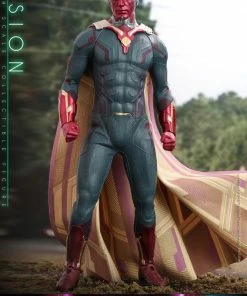 Avengers Earth's Heroes Vision Sixth Scale Figure By Hot Toys Television Masterpiece Series - WandaVision 34 Avengers Earth's Heroes Vision Sixth Scale Figure By Hot Toys Television Masterpiece Series - WandaVision