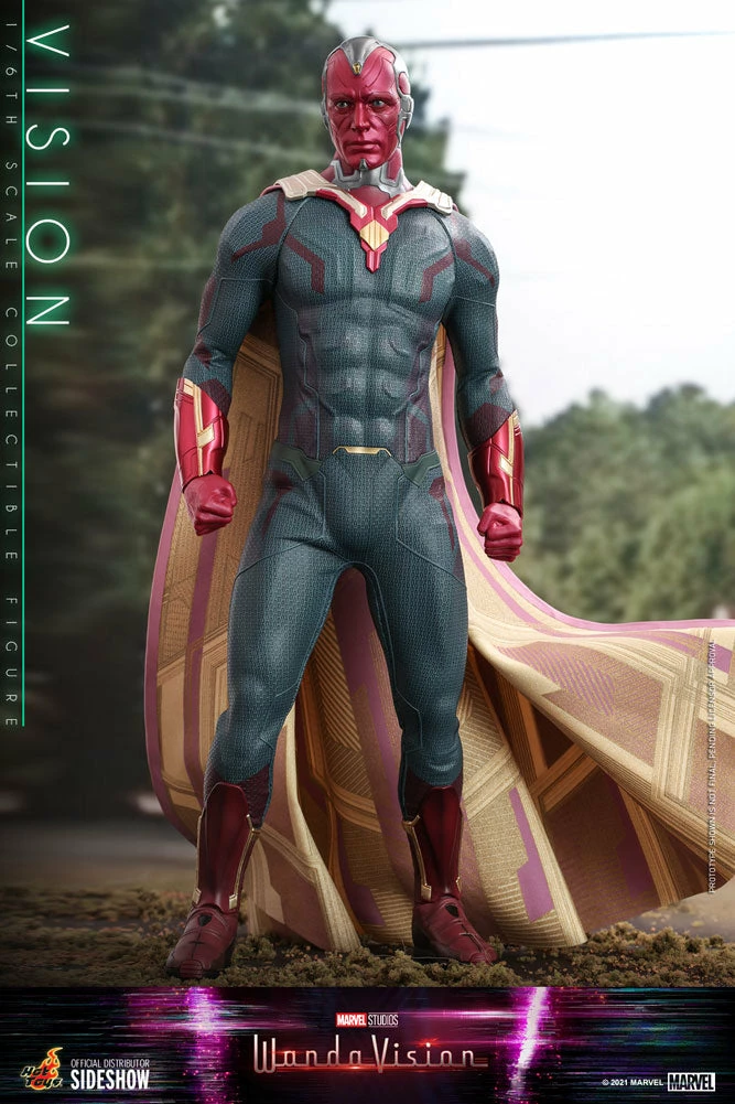 Avengers Earth's Heroes Vision Sixth Scale Figure By Hot Toys Television Masterpiece Series - WandaVision 13 Avengers Earth's Heroes Vision Sixth Scale Figure By Hot Toys Television Masterpiece Series - WandaVision