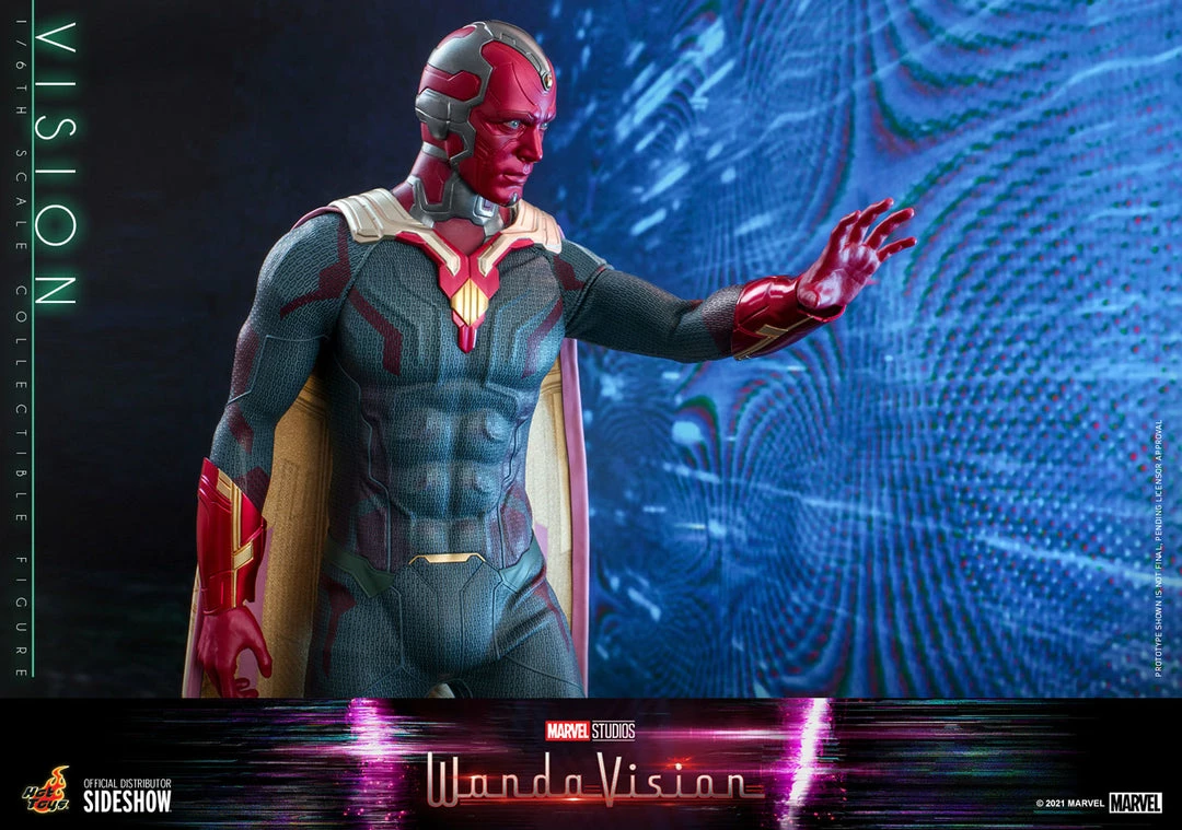 Avengers Earth's Heroes Vision Sixth Scale Figure By Hot Toys Television Masterpiece Series - WandaVision 4 Avengers Earth's Heroes Vision Sixth Scale Figure By Hot Toys Television Masterpiece Series - WandaVision