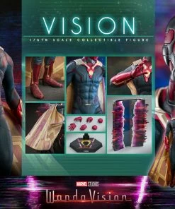 Avengers Earth's Heroes Vision Sixth Scale Figure By Hot Toys Television Masterpiece Series - WandaVision 43 Avengers Earth's Heroes Vision Sixth Scale Figure By Hot Toys Television Masterpiece Series - WandaVision