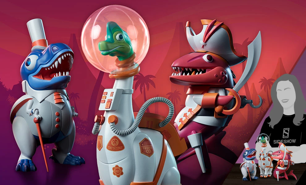 Whaleontology Designer Collectible Toy By Unruly Industries™ Designer Dino Set By Tom Whalen UNRULY INDUSTRY 1 Whaleontology Designer Collectible Toy By Unruly Industries™ Designer Dino Set By Tom Whalen UNRULY INDUSTRY