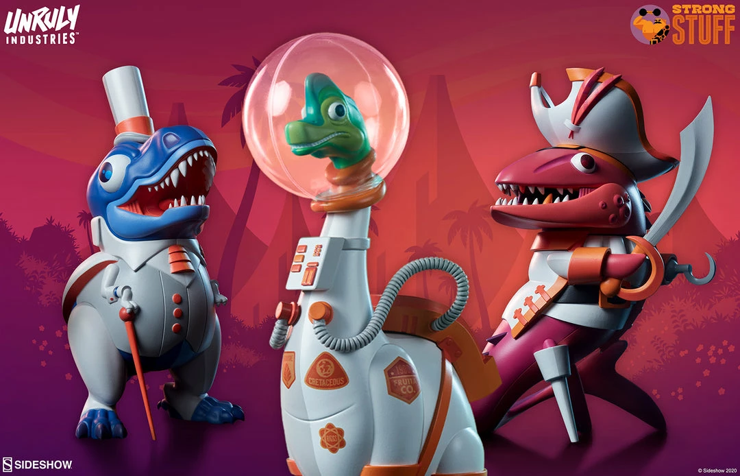 Whaleontology Designer Collectible Toy By Unruly Industries™ Designer Dino Set By Tom Whalen UNRULY INDUSTRY 16 Whaleontology Designer Collectible Toy By Unruly Industries™ Designer Dino Set By Tom Whalen UNRULY INDUSTRY