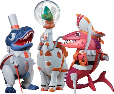 Whaleontology Designer Collectible Toy By Unruly Industries™ Designer Dino Set By Tom Whalen UNRULY INDUSTRY 2 Whaleontology Designer Collectible Toy By Unruly Industries™ Designer Dino Set By Tom Whalen UNRULY INDUSTRY