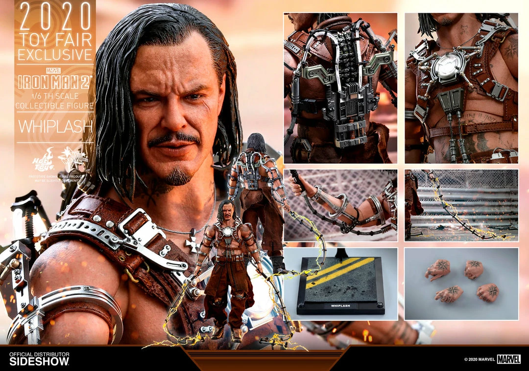 Whiplash Sixth Scale Figure By Hot Toys Iron Man 2 - Movie Masterpiece Series 18 Whiplash Sixth Scale Figure By Hot Toys Iron Man 2 - Movie Masterpiece Series