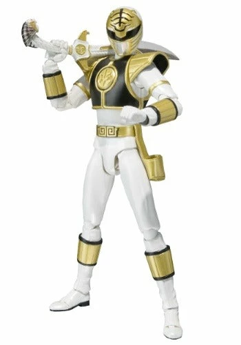 Power Ranger White Ranger S. H. Figuarts Bandai Tamashii Nations Action Figure BANDAI COLLECTIBLES 3 Power Ranger White Ranger S. H. Figuarts Bandai Tamashii Nations Action Figure BANDAI COLLECTIBLES