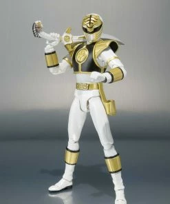 Power Ranger White Ranger S. H. Figuarts Bandai Tamashii Nations Action Figure BANDAI COLLECTIBLES