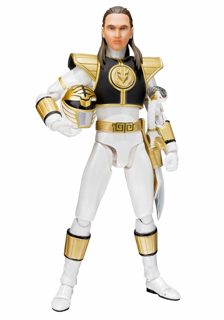 Power Ranger White Ranger S. H. Figuarts Bandai Tamashii Nations Action Figure BANDAI COLLECTIBLES 4 Power Ranger White Ranger S. H. Figuarts Bandai Tamashii Nations Action Figure BANDAI COLLECTIBLES