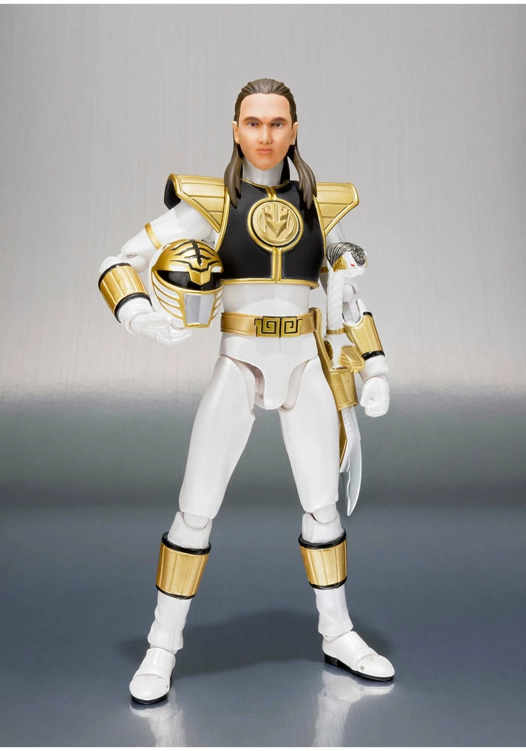 Power Ranger White Ranger S. H. Figuarts Bandai Tamashii Nations Action Figure BANDAI COLLECTIBLES 2 Power Ranger White Ranger S. H. Figuarts Bandai Tamashii Nations Action Figure BANDAI COLLECTIBLES