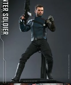 Winter Soldier Sixth Scale Figure By Hot Toys Television Masterpiece Series - The Falcon And The Winter Soldier Avengers Earth's Heroes 36 Winter Soldier Sixth Scale Figure By Hot Toys Television Masterpiece Series - The Falcon And The Winter Soldier Avengers Earth's Heroes