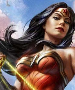 Wonder Woman #755 Fine Art Print By Artist Ian MacDonald. Art Print By Sideshow Collectibles