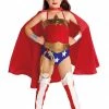 Fun.com Wonder Woman Girls Costume Cosplay, Halloween Costumes