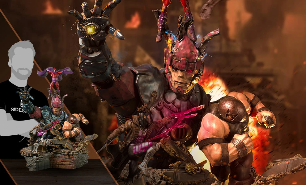 X-Men VS Sentinel #2 (Deluxe) 1:10 Scale Statue By Iron Studios Art Scale 1:10 - Battle Diorama Series - Marvel Comics 3 X-Men VS Sentinel #2 (Deluxe) 1:10 Scale Statue By Iron Studios Art Scale 1:10 - Battle Diorama Series - Marvel Comics