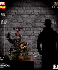 X-Men VS Sentinel #2 (Deluxe) 1:10 Scale Statue By Iron Studios Art Scale 1:10 - Battle Diorama Series - Marvel Comics 31 X-Men VS Sentinel #2 (Deluxe) 1:10 Scale Statue By Iron Studios Art Scale 1:10 - Battle Diorama Series - Marvel Comics