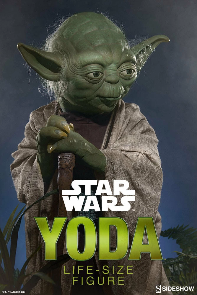 Sideshow Collectibles Yoda Star Wars Life-Size Figure 2 Sideshow Collectibles Yoda Star Wars Life-Size Figure