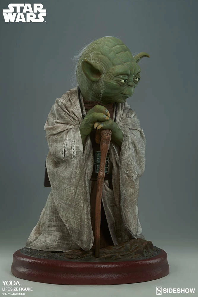 Sideshow Collectibles Yoda Star Wars Life-Size Figure 8 Sideshow Collectibles Yoda Star Wars Life-Size Figure