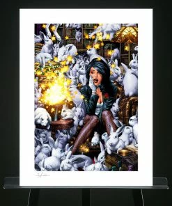Art Work Murals & Prints Zatanna Fine Art Print By Artist Jay Anacleto, Art Print By Sideshow Collectibles