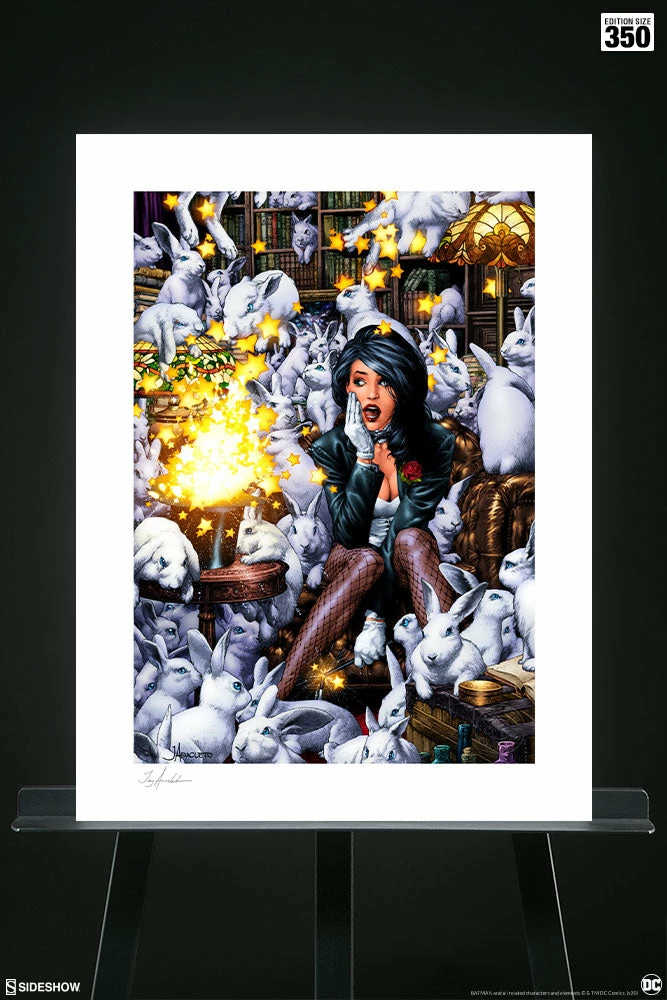 Art Work Murals & Prints Zatanna Fine Art Print By Artist Jay Anacleto, Art Print By Sideshow Collectibles 2 Art Work Murals & Prints Zatanna Fine Art Print By Artist Jay Anacleto, Art Print By Sideshow Collectibles