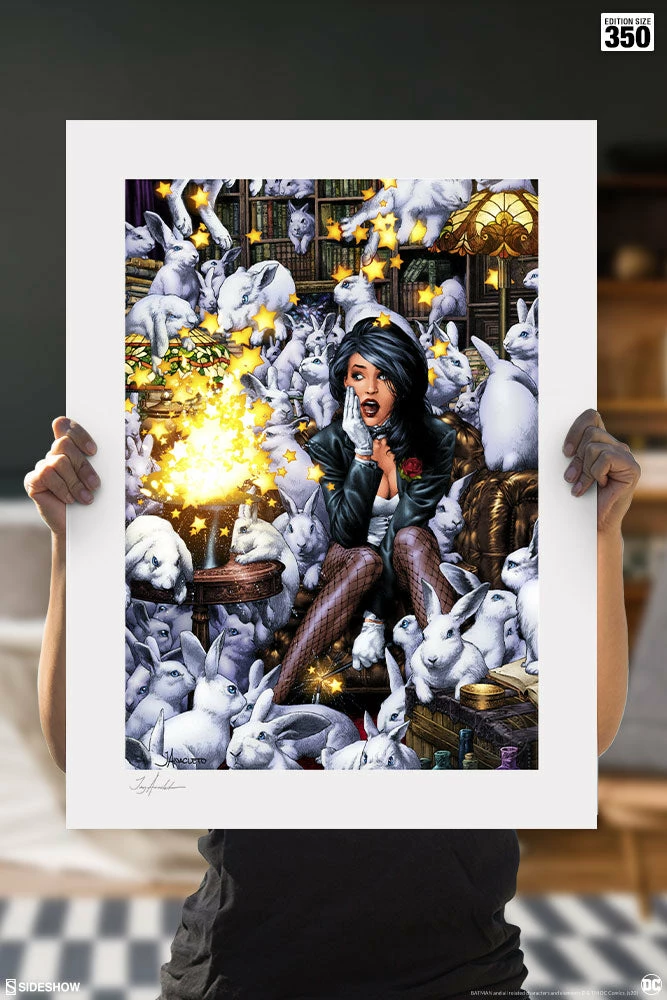 Art Work Murals & Prints Zatanna Fine Art Print By Artist Jay Anacleto, Art Print By Sideshow Collectibles 6 Art Work Murals & Prints Zatanna Fine Art Print By Artist Jay Anacleto, Art Print By Sideshow Collectibles